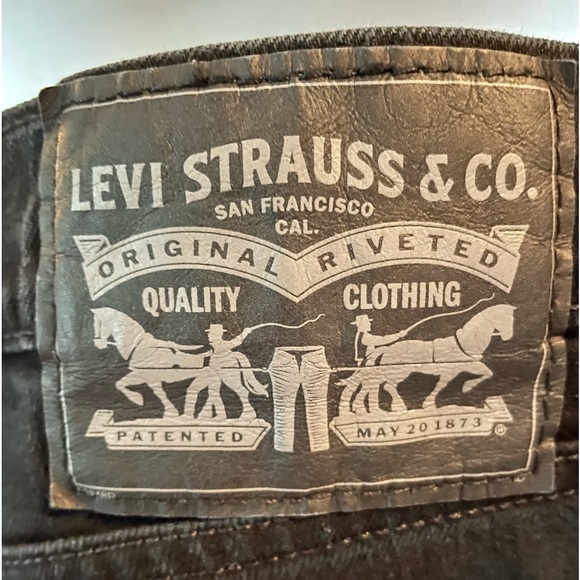 Levi’s Straight Leg Mens 31x30 - Picture 2 of 4